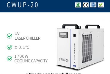 Portable water chiller CWUP-20 for ultrafast laser